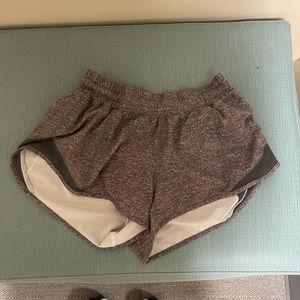 Patterned Lululemon Hotty Hot Shorts
